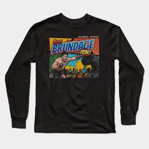 Cody Brundage Comic Book Long Sleeve T-Shirt by artbygonzalez